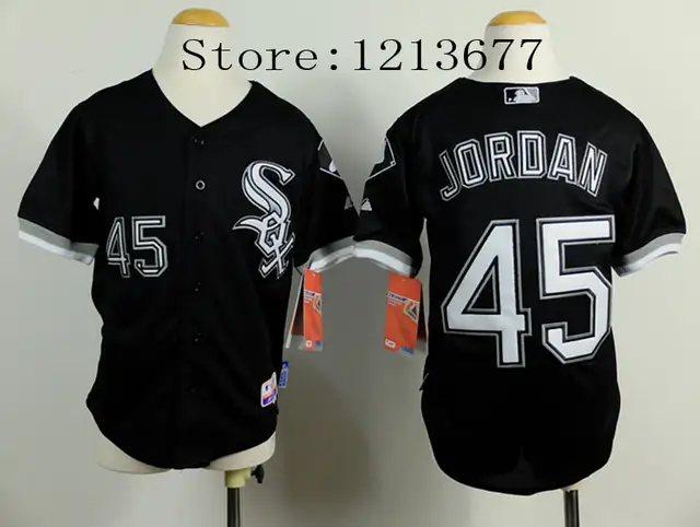 black white sox jersey