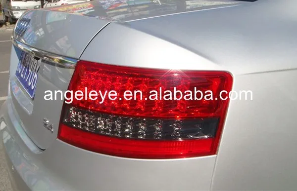 2003-2008 год для Audi для A6L LED фонарь задний фонарь красные, черные Цвет WH