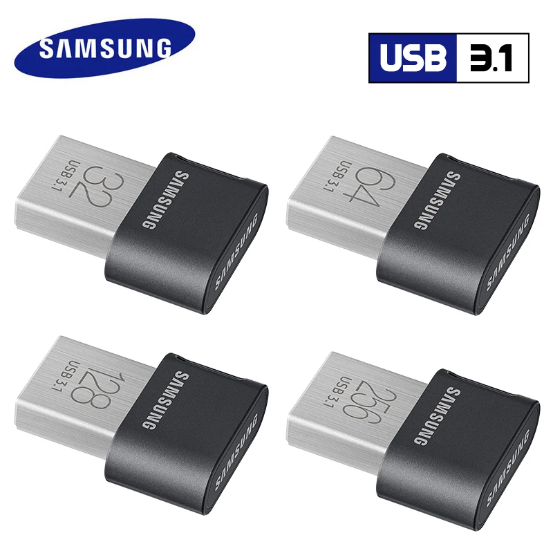 samsung USB 3,1 флеш-накопитель 32 Гб 64 Гб 200 МБ/с. памяти флеш-накопитель USB 3,0 128 ГБ 256 300 МБ/с. мини U Диск флеш-накопитель