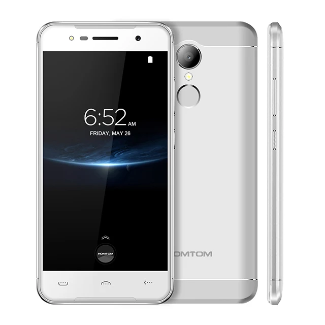 Smartphone HT37 Pro смартфон 4G двойной динамик MTK6737 5,0 дюймов HD Android 7,0 3 ГБ+ 32 Гб 13 МП 3000 мАч отпечаток пальца ID мобильный телефон - Цвет: Global Version Silve