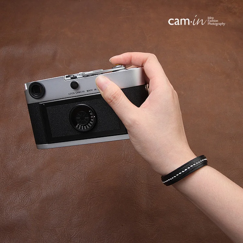Cam-in WS011 кожаный ремешок на запястье для камеры Винтажный стиль для SLR DSLR цифровая беззеркальная камера s