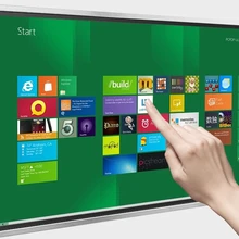 70 84 98 дюймов TFT led lcd Full HD сенсорная интерактивная панель дисплей ТВ компьютер все в одном ПК ad беспроводное обучение киоск