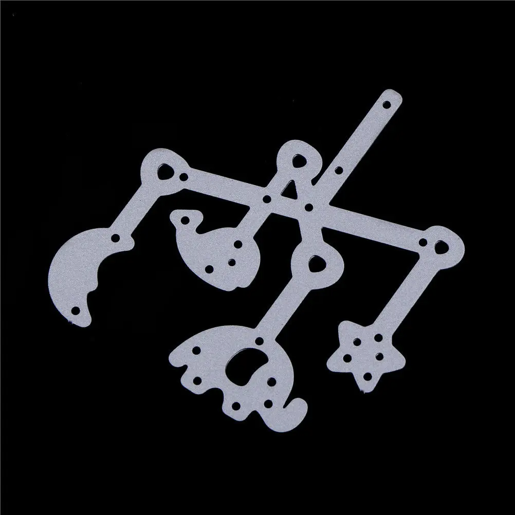 1PCS Baby Animal moon star Metal Cutting Dies for DIY Scrapbooking/Card Making Kids Fun Decoration Supplies Toys 5.8*5.8cm