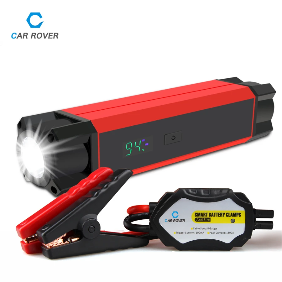 

1000A peak current car jump starter power bank 12v emergency car battery booster Multi-function car starter US UK EU AU plugs