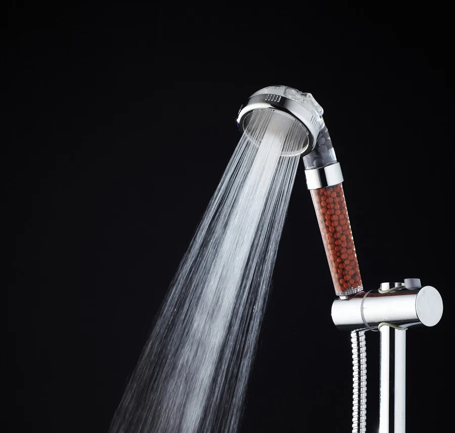 

MOIIO Negative Ion Healthy Shower Head SPA Filtered Adjustable with Shower Hose rain showerhead