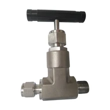 316 наконечник из нержавеющей стали Тип игольчатый клапан высокотемпературный лабораторный игольчатый клапан 1/" 1/4 NPT