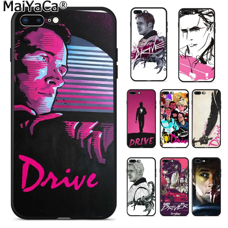 

MaiYaCa Drive Ryan Gosling Movie Fun Art New Arrival phone case for Apple iphone 11 pro 8 7 66S Plus X 5S SE XS XR XS MAX Cover