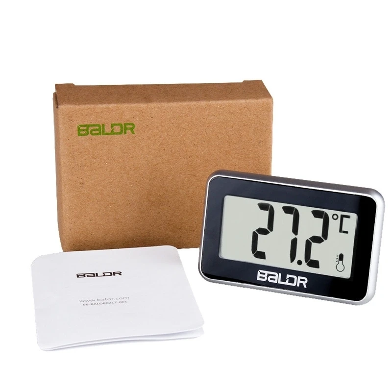 Baldr Mini LCD Digital Thermometer Fridge Probe Refrigerator
