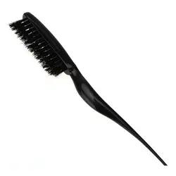 Salon черные кисти гребень тонкая линия дразнение расчесывание кисть, устройства для стилизации DIY Professional пластиковые парикмахерские