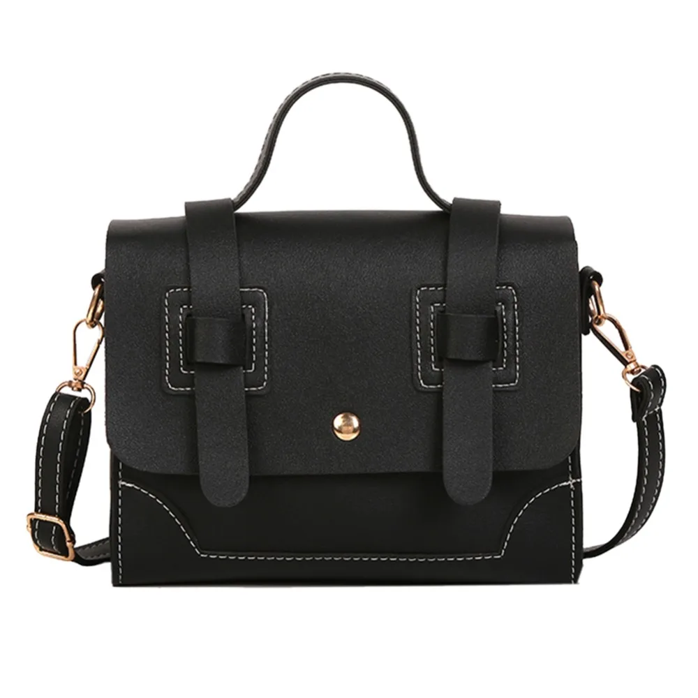 

Fashion Shoulder Bag Women Leather Hit color Crossbody Bag Handbag Messenger Handbags Women Crossbody Shoulder Hand Bags