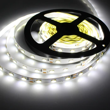 

High quality DC12V 5630 LED strip light 5m/roll 300led 5730 flexible bar light Non-waterproof indoor home decoration light