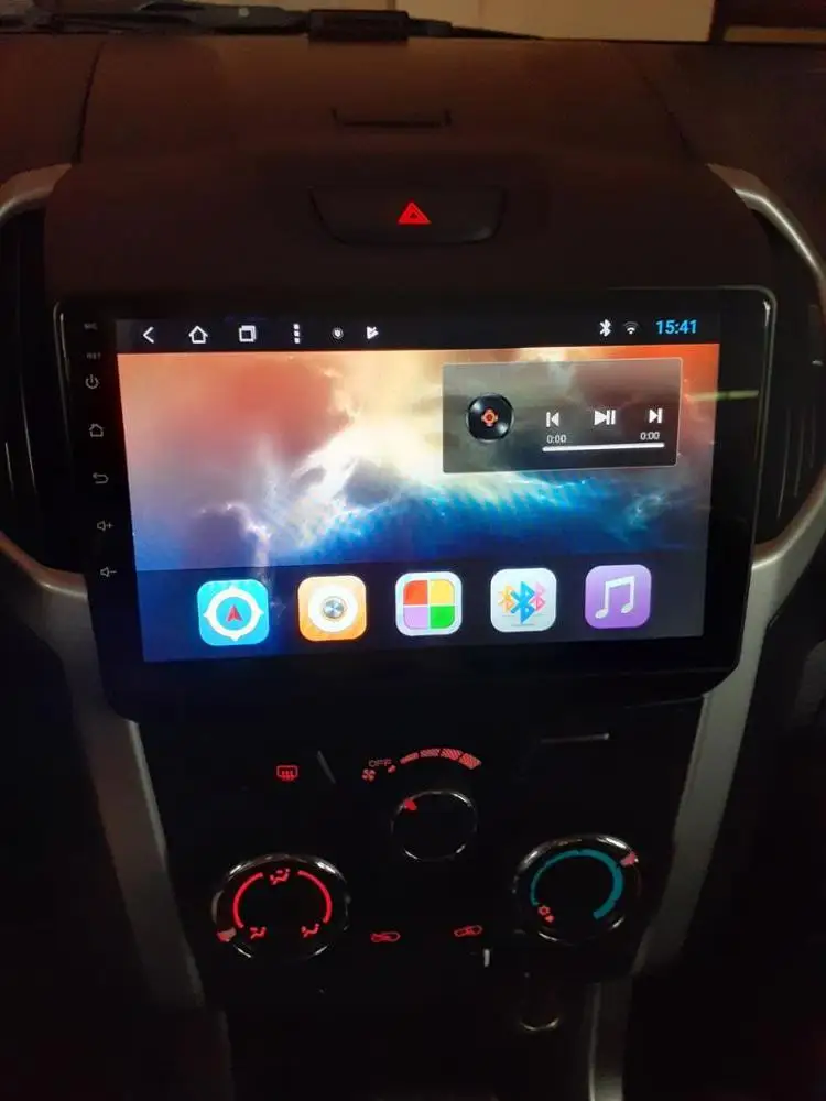 8-core Android 8.1 Car DVD Multimedia Player for Chevrolet Colorado Trailblazer S10 Isuzu MU-X D-max Radio GPS Rear Camera input