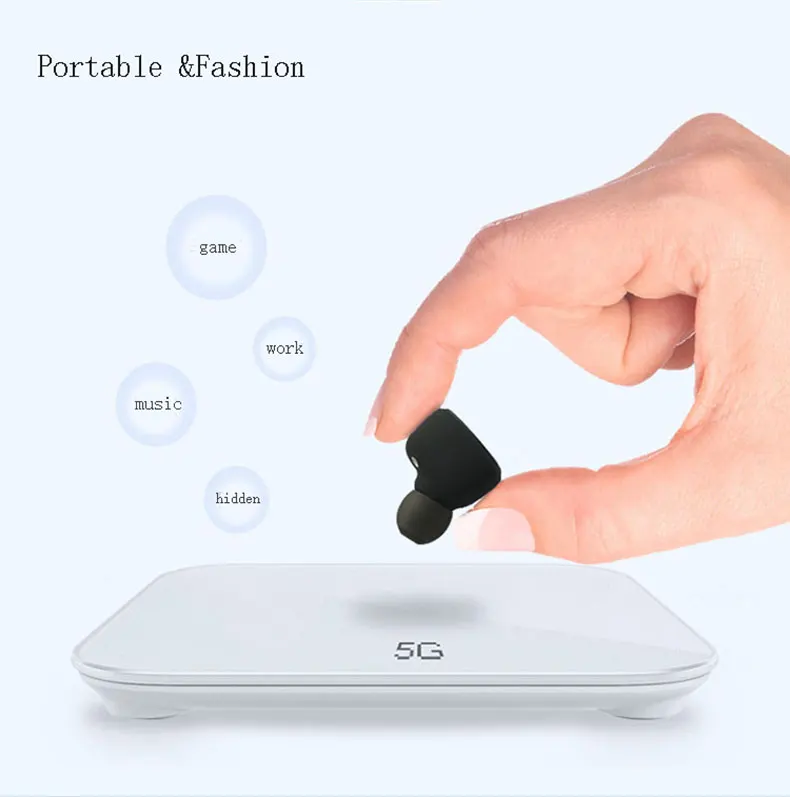 MagiftS2 TWS Bluetooth Earphone Waterproof IP67 CSR 4.2 Portable Twins In-Ear Wireless Headset Magnetic Charging Station Earbuds (6)