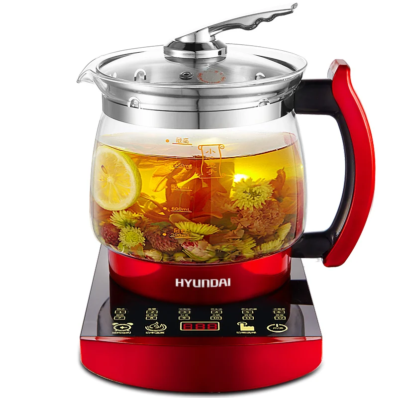 1.8L Electric Health Preserving Pot Automatic Thick Glass Teapot Multi