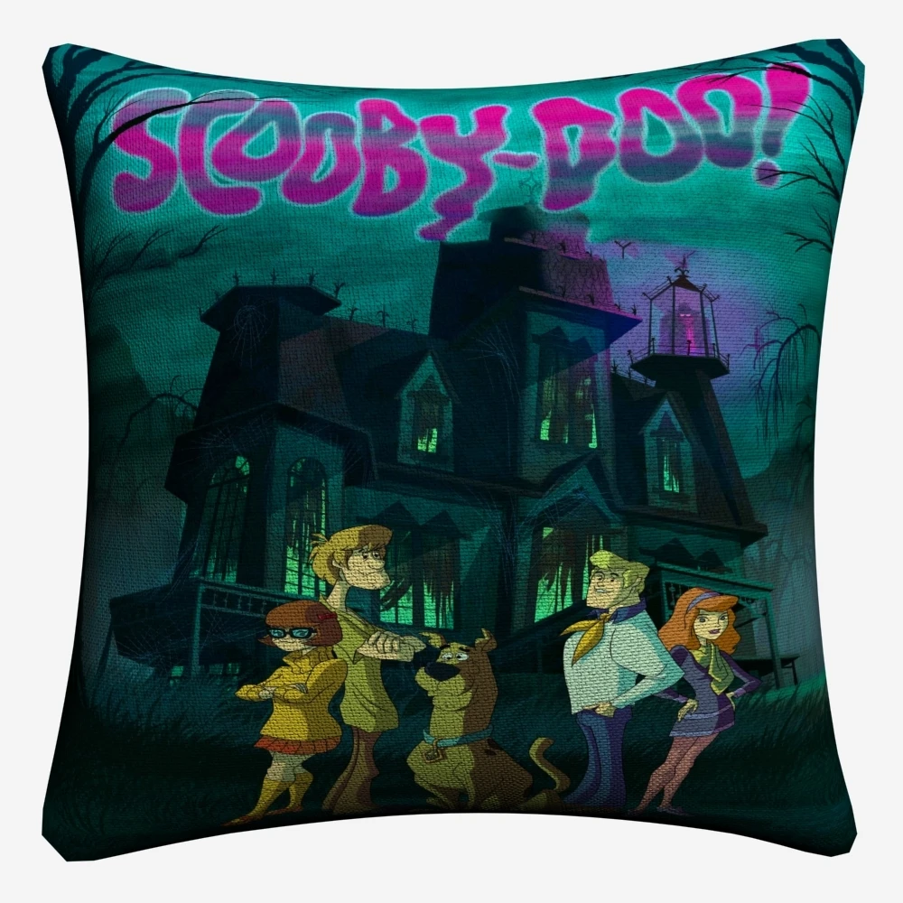 Scooby Doo мультфильм Декоративные хлопок белье Чехлы для подушек 45 x см 45 см диван стул пледы наволочки домашний декор Almofada