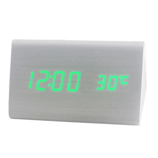 11+ White Wood Digital Clock Vivo Wooden Stuff