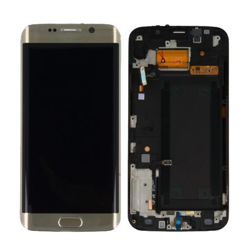 

LCD Display Touch Screen Digitizer with Frame Compatible For Samsung Galaxy S6 Edge Plus G928 G928F Free Shipping