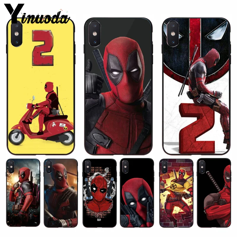 Yinuoda Deadpool2 جديد وصل عالية الجودة الفاخرة جراب هاتف ل أبل فون 8 7 6 6 S زائد X XS ماكس 5 5 S SE XR الهواتف المحمولة Yinuoda Deadpool2 جديد وصل عالية الجودة الفاخرة جراب هاتف ل أبل فون 8 7 6 6 S زائد X XS ماكس 5 5 S SE XR الهواتف المحمولة