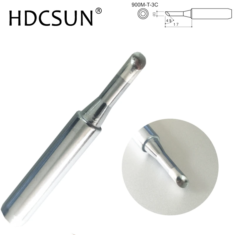 high quality 900M T 3C Soldering iron tip 900M T 3C soldering tips for Hakko Saike aoyue yihua