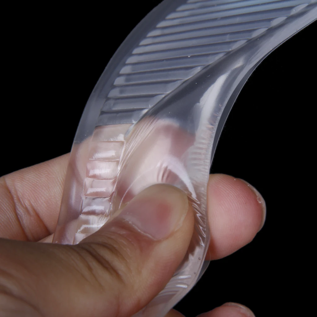 Adhesive Silicone Gel Shoes Pad Arch Metatarsal Support Massage Shoe Insole for 3/4 Size High-Heel Shoes