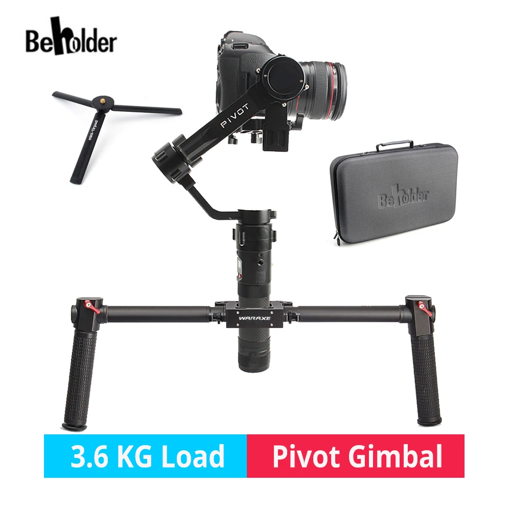 Beholder PIVOT 3 оси ручной DSLR камера стабилизатор для DSLR беззеркальная камера Canon Nikon sony PK Zhiyun кран IKAN