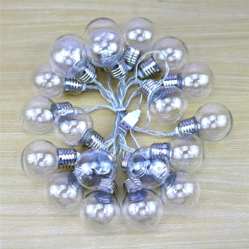 Feimefeiyou 2 Batería USB estilos led globo 10 20 boda bombilla hadas jardín garland luces decoracion transparente Feimefeiyou 2 Batería USB estilos led globo 10 20 boda bombilla hadas jardín garland luces decoracion transparente