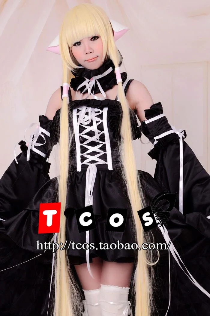 Chobits Eruda Gorgeous Lolita Dress Cosplay Costume Perfect customized for you! | Тематическая одежда и униформа