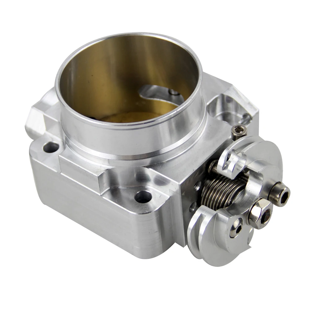 LZONE-NEW THROTTLE BODY For Mitsubishi Evo 4 5 6 70mm Uprated Racing Billet Throttle Body JR6941