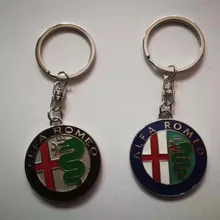 1X автомобильный металлический брелок для Alfa Romeo 159 147 156 Giulietta Mito spider GT брелок автомобильный стиль