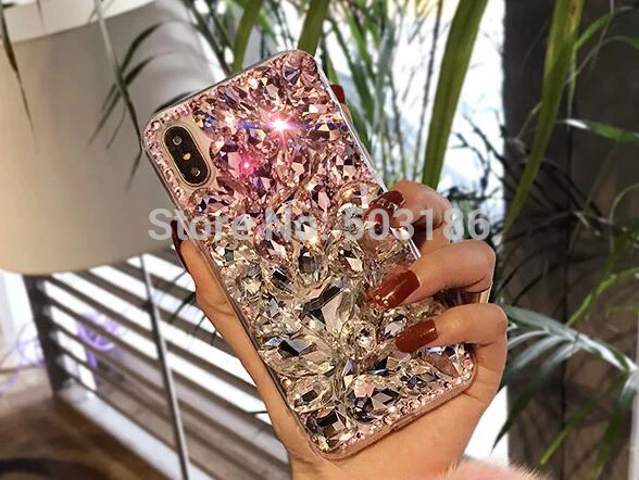 Чехол со стразами для Xiaomi Redmi Note 6 7 8 8T 7A 8A 5A 6A S2 Y2 4 5 Plus Pro K30 K20 4A 4X Pocophone F1|Бамперы| |