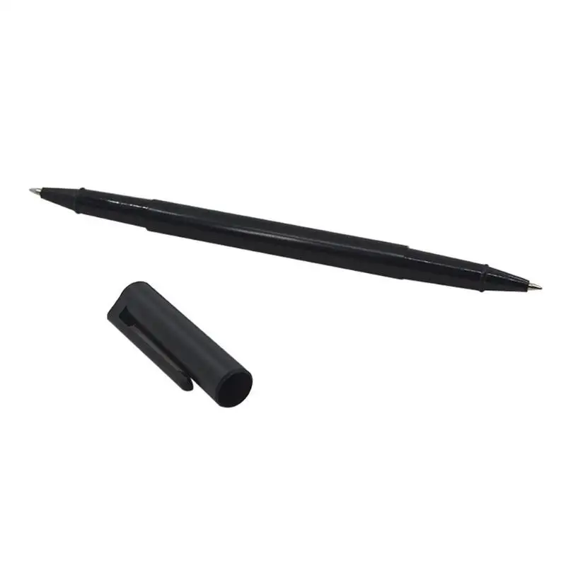 Двойная Ручка для проникновения купюр, пластиковая масляная ручка для пирсинга банкнот, шариковая ручка, уличный магический инструмент для фокусов, реквизит