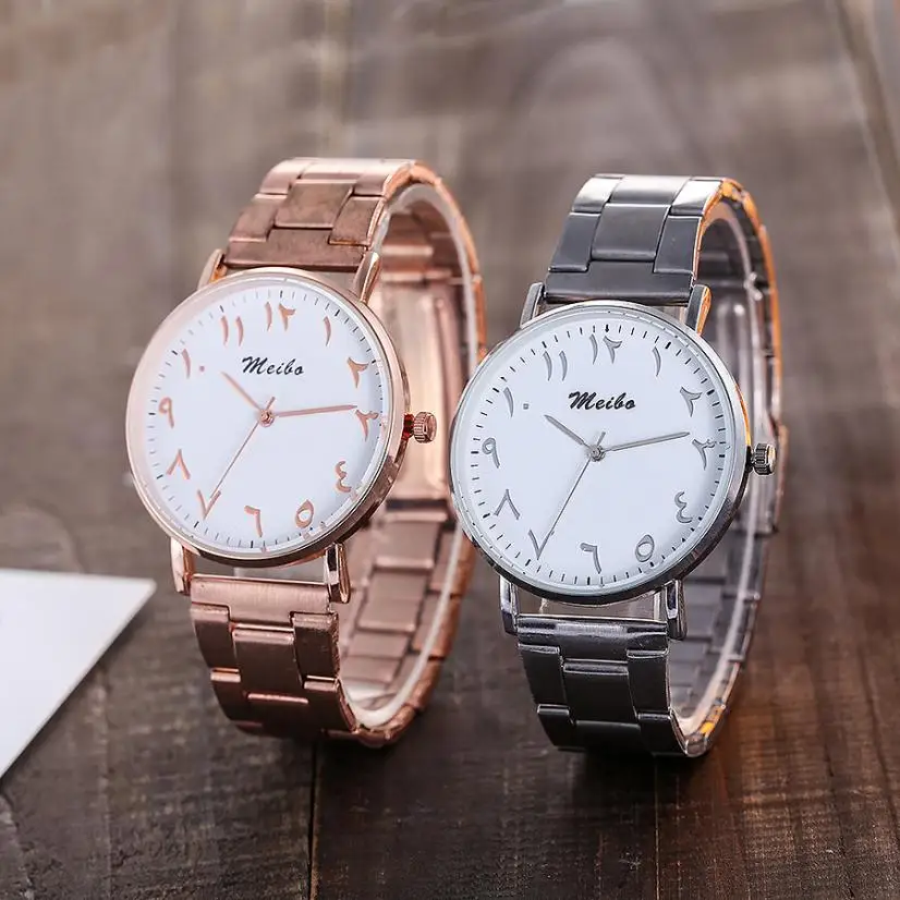 MEIBO Quartz Watch Stainless Steel Casual Women Watches 2018 Luxury