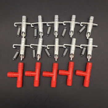 

20 Pcs Automatic Water Feeder Waterer Bunny Rodents Nipple Drinker drinkers For Rabbit Rabbit Drinker Rabbit Mouse Nipple Water