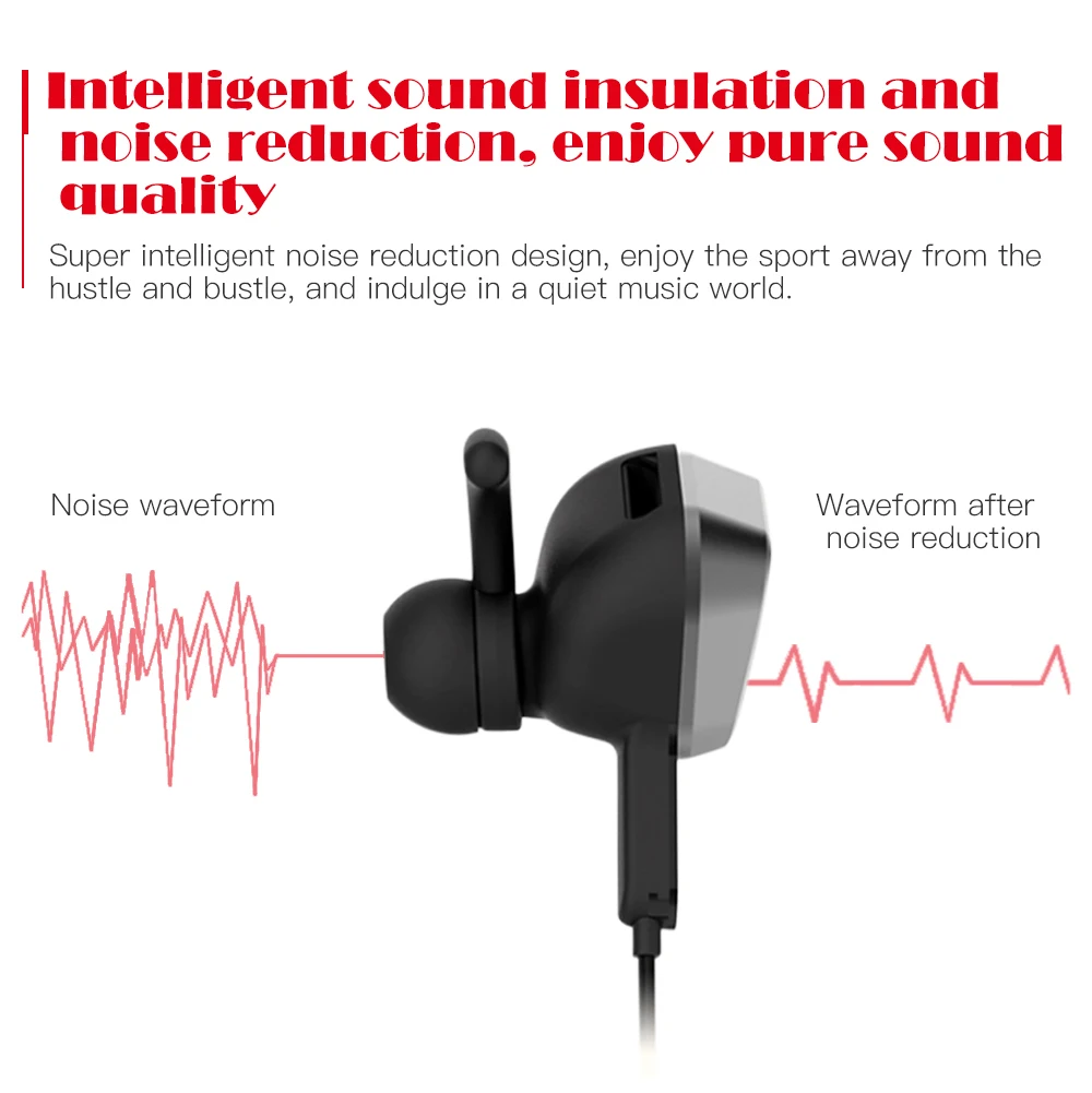 Remax S2 Wireless Magnetic Sports Earphone Bluetooth 4.2 Stereo Sound Headphone (7)