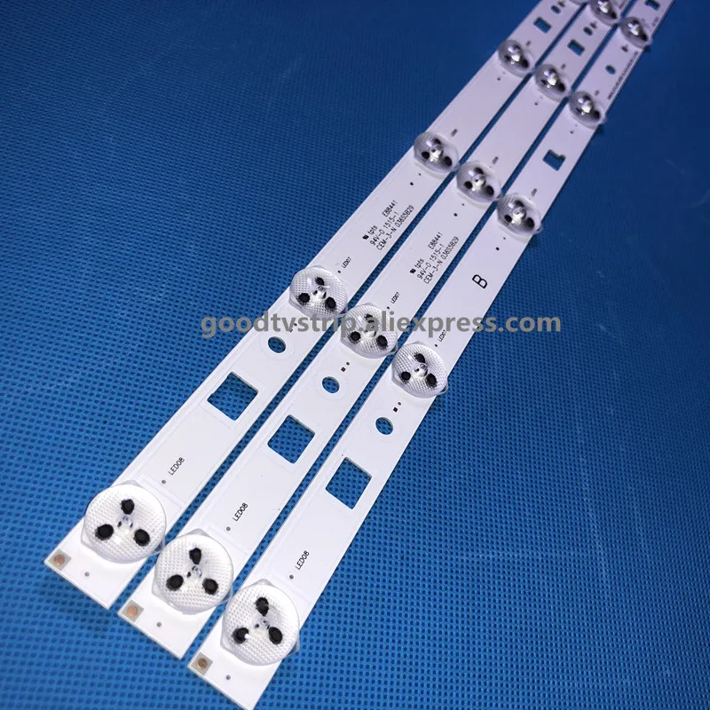 3 шт х светодиодный Подсветка полосы для Так ny 32 &quotТВ SAM SUNG_2014_SONY_DIRECT_FIJL_32V_A3228_8