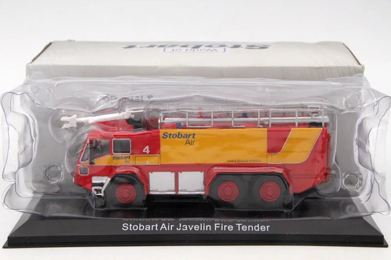 

Atlas 1:76 Construction Vehicles Eddie Stobart Air Javelin Fire Tender Diecast Toys Models Car Collection