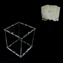 DIY 3D 8S мини светодиодный светильник Cubeeds акриловый чехол-Примечание: cubeeds коробка только с использованием нашего 3d8 мини cubeed, что размеры указываются исключительно 12x12x h14 см