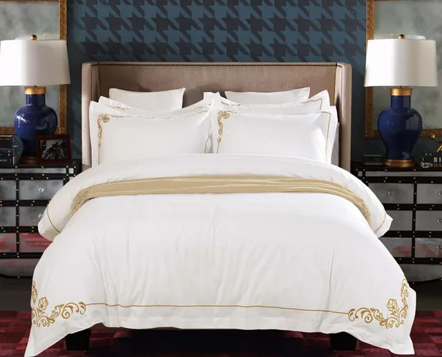 Cheap Tencel Embroidery Oriental Bedding sets King Queen size Bed set Duvet cover set Bedsheet Wholesale luxury jacquard style  Cheap Tencel Embroidery Oriental Bedding sets King Queen size Bed set Duvet cover set Bedsheet Wholesale luxury jacquard style