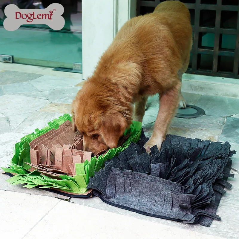 

Pet Snuffle Mat Dog Smell Training Mat Stress Release Nosework Blanket Toy for Dogs