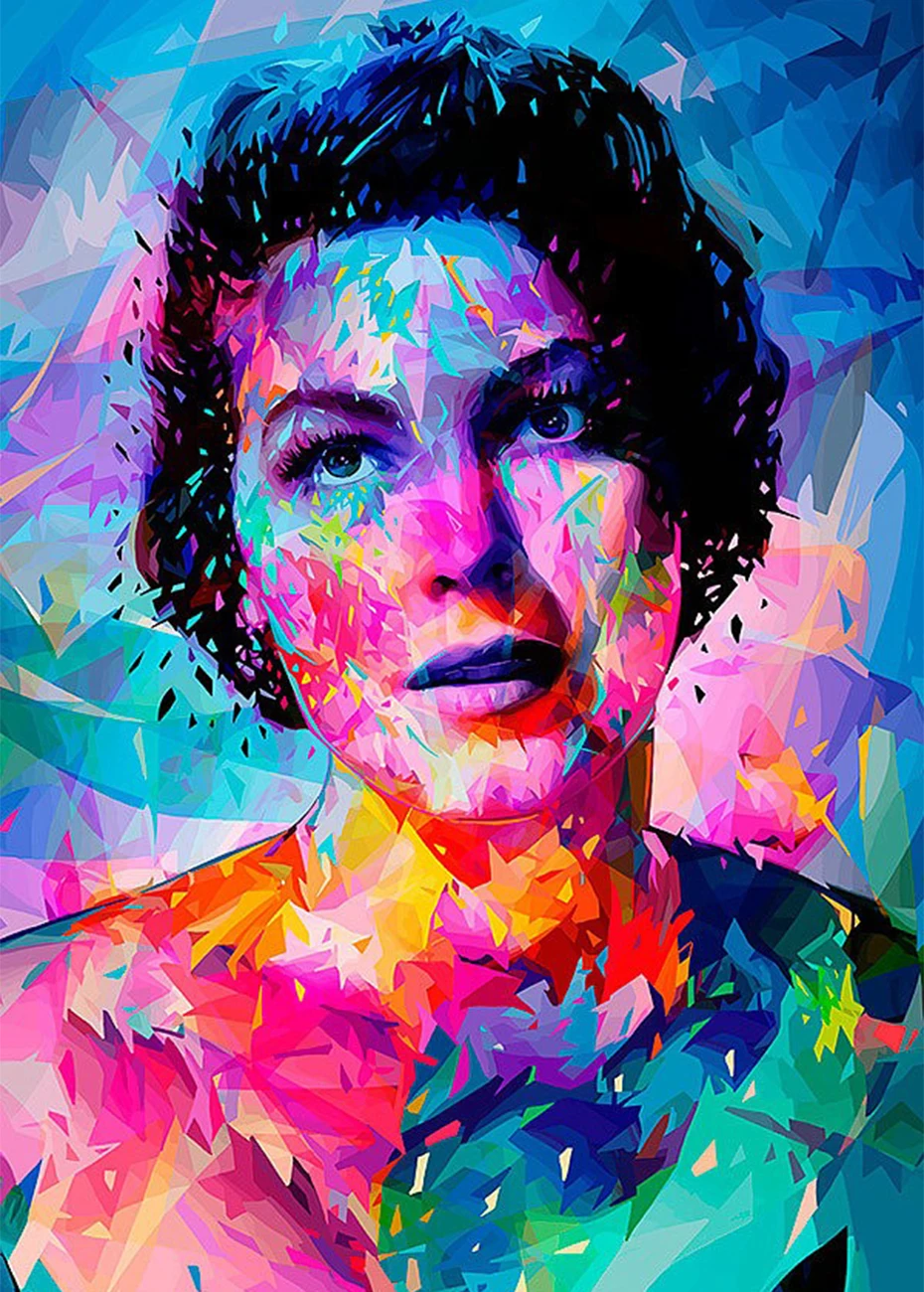 

Color System Women Portrait 5D DIY Diamond Painting Full Square Embroidery Sale Mosaic Rhinestones Accessories