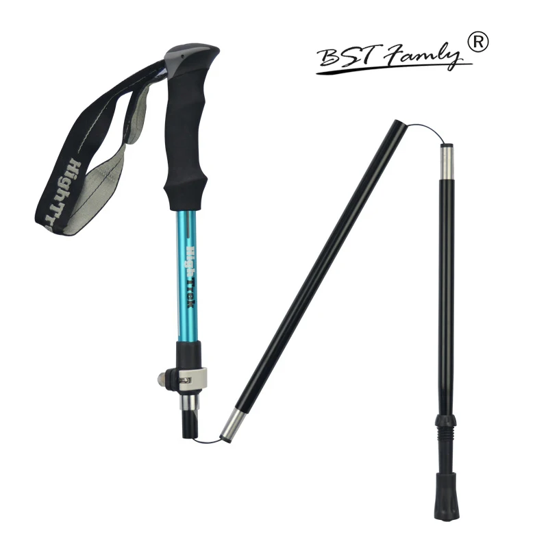 Hiking Tracking Sticks for Nordic walking Scandinavian Folding Trekking Poles The Elderly