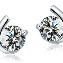 Идеально Круглые 6 мм CZ маленькие серьги-гвоздики с кубическим цирконием серьги-гвоздики по низким ценам