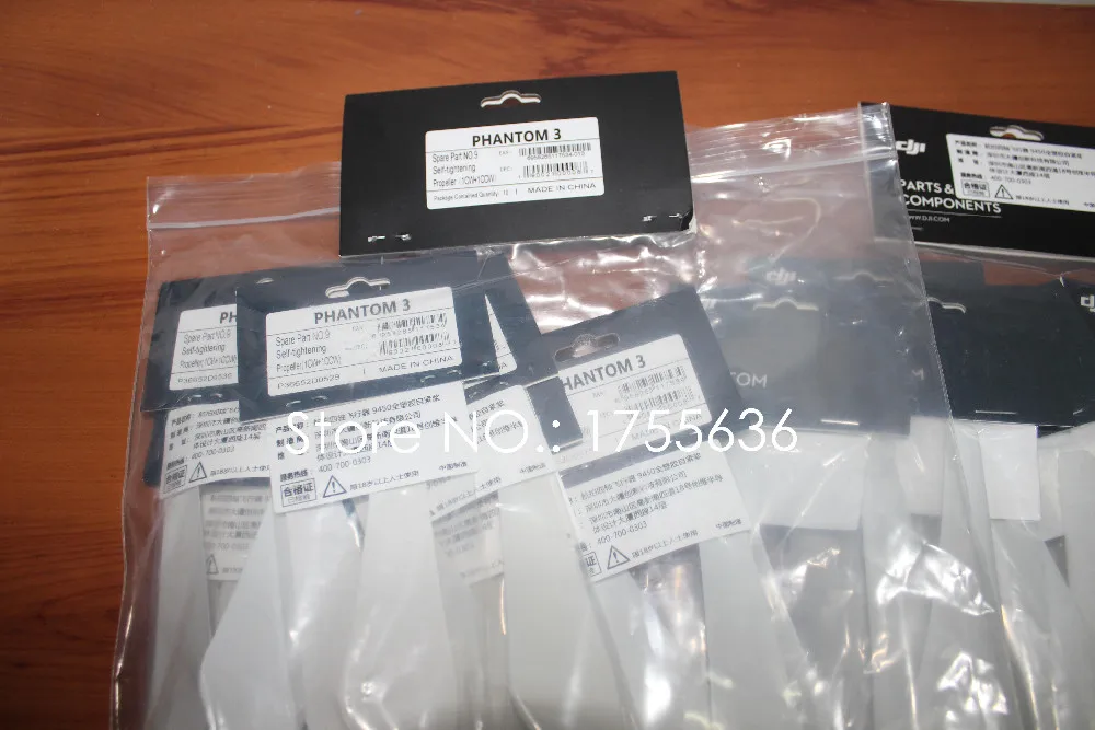 DJI Phantom 3 9450 Self Tightening Propeller (CW+CCW) Part 9 Drone Accessories