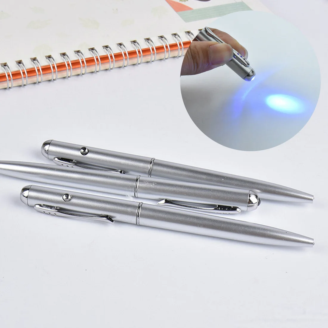 Креативный Многофункциональный светодиодный УФ-светильник Волшебная шариковая ручка с невидимыми чернилами секретная Шариковая ручка для подарков школьные офисные принадлежности