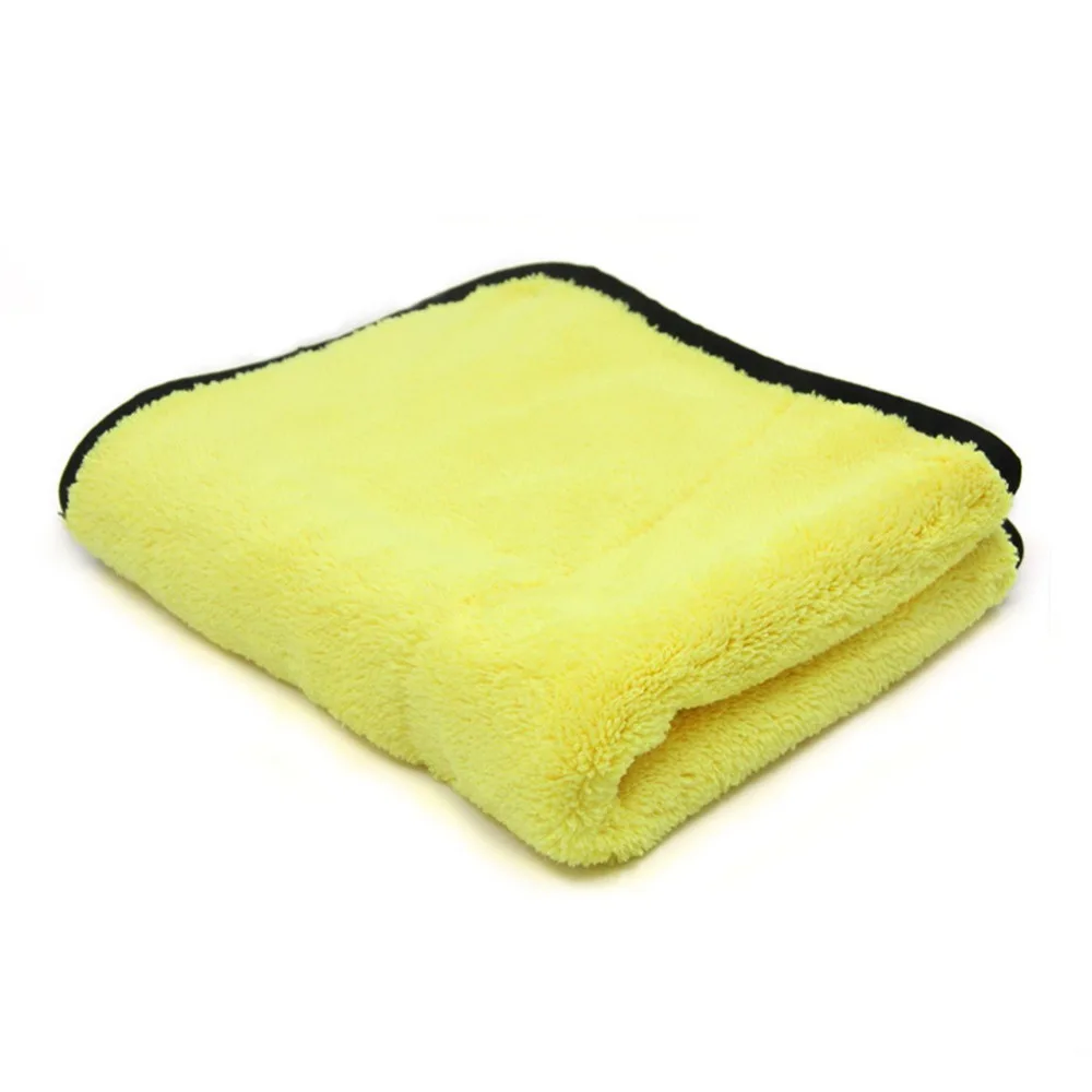 Super absorbent Car Cleaning Cloths Microfiber Towels Car Care Cloth Thick Plush  Wax Polishing Detailing cleaning tools