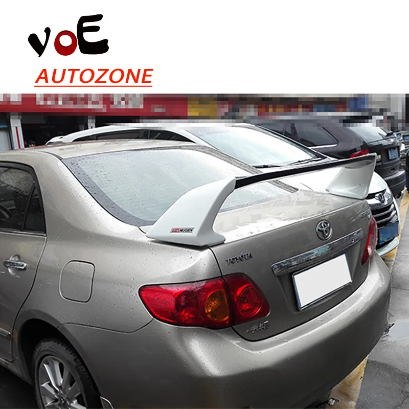 Неокрашенный задний спойлер из АБС пластика 2003 2016 для Toyota Corolla в спортивном
