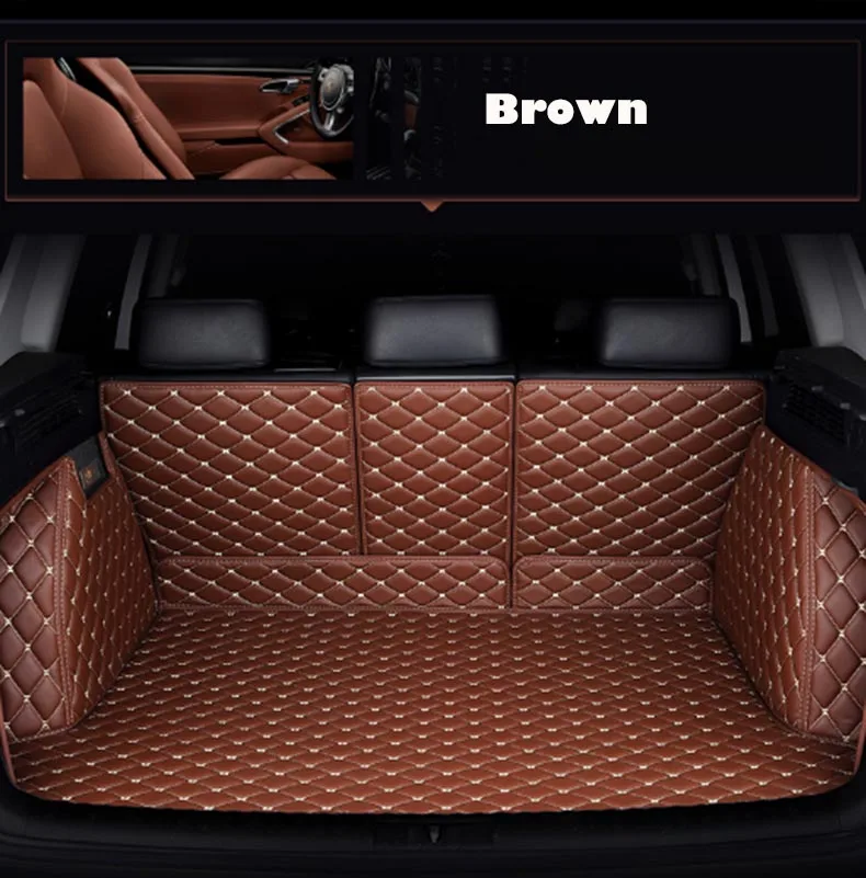 

Custom car trunk mat for ford s-max focus explorer mondeo fiesta ecosport Everest kuga Mustang edge Tourneo car accessories