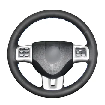 

Hand-stitched DIY PU Artificial Leather Car Steering Wheel Cover for Dodge Grand Caravan Journey Avenger Durango A