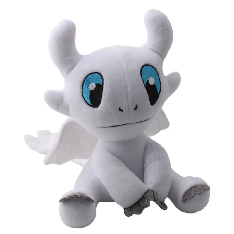 How to Train Your Dragon 3 Plush Toy Light Fury Soft White Stuffed Doll Christmas Gift 25cm | Игрушки и хобби