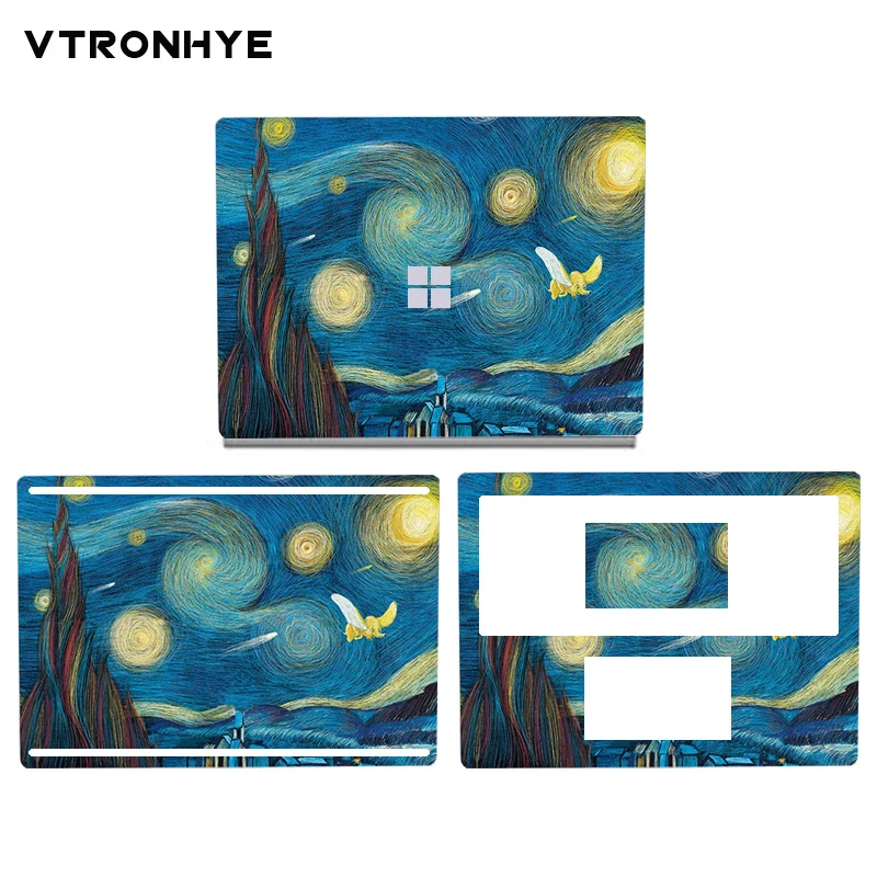 

Anti-dust Laptop Skin Stickers for Microsoft Surface book 2 13.5 inch Notebook Decoration Cover Sticker for Surface book 2 15''